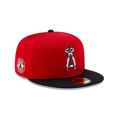 Los Angeles Angels Gorra | New Era MLB 2021 Spring Training 59fifty Fitted Cap Mexico - Rojos